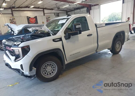 2025 GMC Sierra 1500 2Wd Long Box Pro from USA, damaged, VIN 3GTNHAEK6SG121340